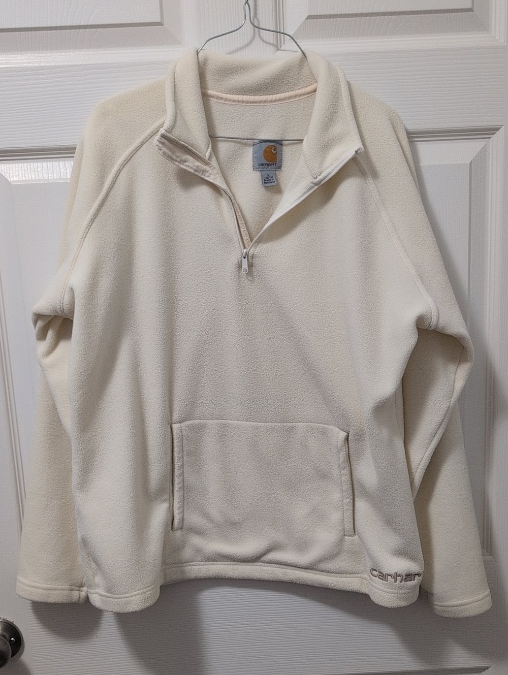Carhartt Fleece 1/4 Zipper Neck No Hoodie